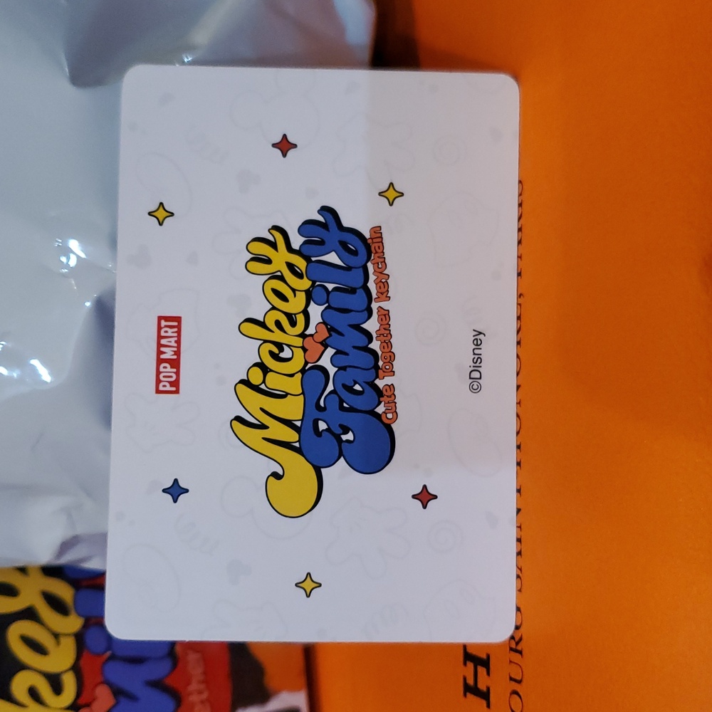 AUTHENTIC POPMART Mickey Family Cute Together Keychain/Bag Charm - DAISY 💜🩷💜 - Picture 11 of 11